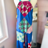 Boho Patchwork Handkerchief Hem Tank Top/ Loungewear