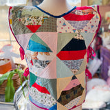 Sustainable Fashion Upcycled Vintage Patchwork Quilt Apron Vest