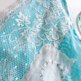 Sustainable Boho Repurposed Shabby Chic Vintage Bandana Head Scarf