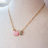 Whimsical Layering Necklace, Handmade Sentimental Jewelry