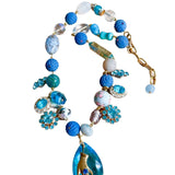 It Girl Repurposed Vintage Beaded Necklace