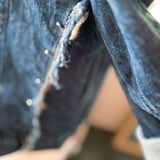Shine On Upcycled Jean Jacket