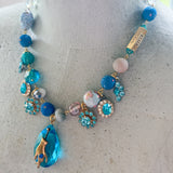 It Girl Repurposed Vintage Beaded Necklace