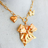 Locket of Love Bow Necklace