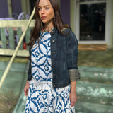 Shine On Upcycled Jean Jacket