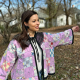 Ruth Patchwork Quilt Chore Coat