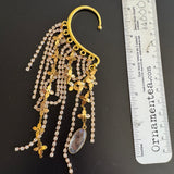 Statement Upcycled Vintage Ear Cuff