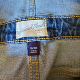 Upcycled Denim Patchwork Overalls
