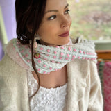 Tiffany Rosebud Up-Cycled Patchwork Scarf