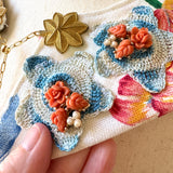 Detachable Floral Collar Necklace