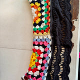 Granny Square Blanket Scarf Collar