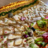Floral Tapestry Clutch Handbag | Up-cycled Vintage Fabric Purse