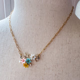 Whimsical Layering Necklace, Handmade Sentimental Jewelry