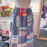 Jen Maxi Patchwork Skirt