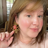 Just Peachy Earrings