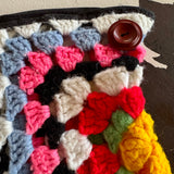 Granny Square Blanket Scarf Collar