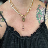 Angel Pendant Pearl Layered Necklace