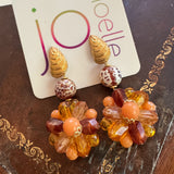 Shell Whimsical Dangle Earrings