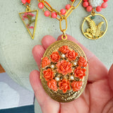 Petals Locket Necklace