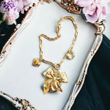 Locket of Love Bow Necklace