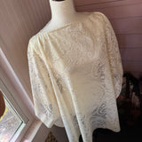 Romantic Vintage Lace Tunic Cover Up | Sustainable Slow Fashion Tunic