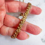 Vintage Watch Band Hand Chain Bracelet – Unique Upcycled Jewelry for Boho Style