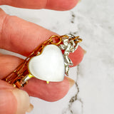 Vintage Watch Band Hand Chain Bracelet – Unique Upcycled Jewelry for Boho Style