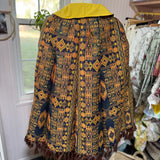Vintage Tapestry Cape | 1960’s Style Cape