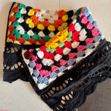 Granny Square Blanket Scarf Collar