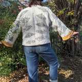 Boho Quilt Chore Coat
