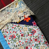 Repurposed Vintage Quilt Patchwork Stocking