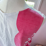 Floral Tank Dress, Up-cycled Tablecloth Maxi Dress
