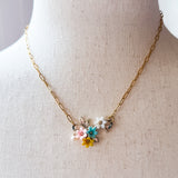Whimsical Layering Necklace, Handmade Sentimental Jewelry