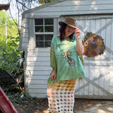 Handmade Crochet Skirt| Festival Maxi Skirt| Boho Layering Skirt
