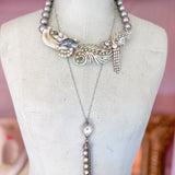 Grey Gardens Statement Necklace