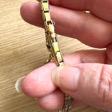Vintage Butterfly Charm Watch Band Bracelet – Unique Upcycled Jewelry for Boho Style