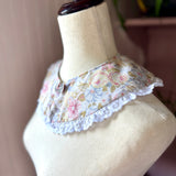 Reversible Detachable Floral Collar