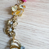 Material Girl Repurposed Vintage Necklace