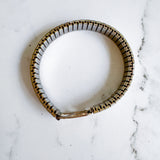 Vintage Cowgirl Horse Charm Watch Band Bracelet – Unique Upcycled Jewelry for Boho Style