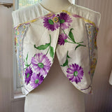 Heirloom Patchwork Cropped Vest
