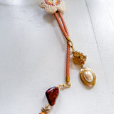 OOAK Bolo Butterfly Charm Necklace