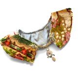 Removable Floral Tapestry Collar Necklace