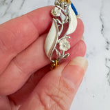 Western Braided Leather Charm Bracelet
