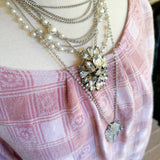 Monaco Rhinestone Statement Necklace