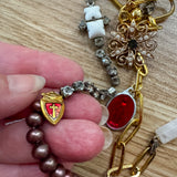 Eclectic Lariat Charm Necklace
