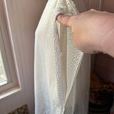 Romantic Vintage Lace Tunic Cover Up | Sustainable Slow Fashion Tunic