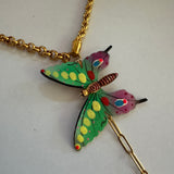 Whimsical Butterfly Charm Y Necklace