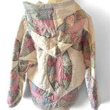 Heirloom Patchwork Quilt Coat | Double Wedding Ring Quilt Jacket
