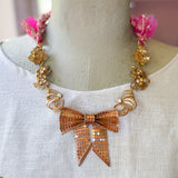 Material Girl Repurposed Vintage Necklace