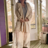 Boho Lace Side Split Lounge Pants/ Beach Cover Up